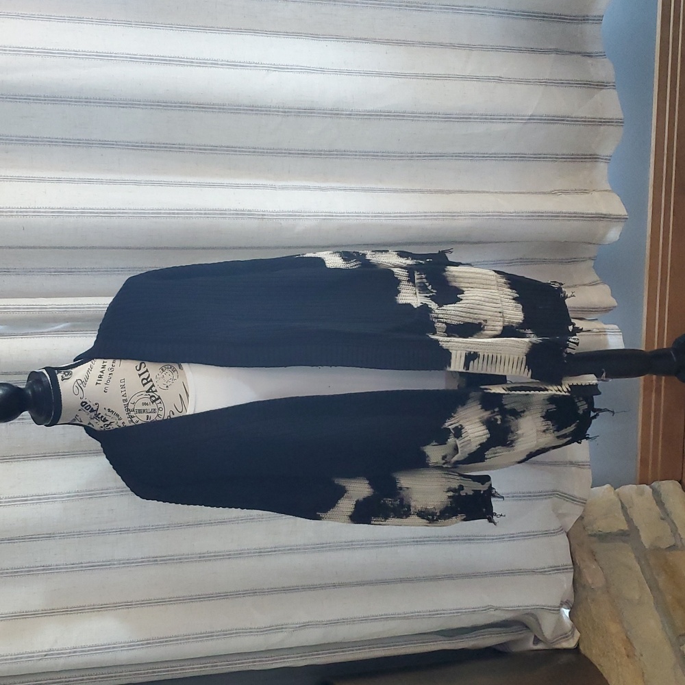 Torrid love sick long cardigan sweater size 0